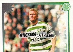 Sticker Johan Mjallby in action - Celtic FC 2000-2001 n. 53 - Panini