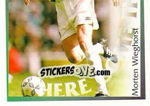 Sticker Morten Wieghorst in action - Celtic FC 2000-2001 n. 66 - Panini