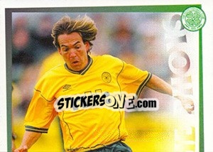 Cromo Eyal Berkovic in action - Celtic FC 2000-2001 - Panini