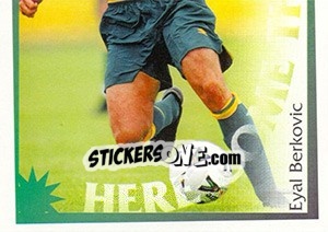 Cromo Eyal Berkovic in action - Celtic FC 2000-2001 - Panini