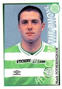 Sticker Mark Fotheringham - Celtic FC 2000-2001 n. 84 - Panini