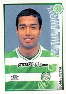 Sticker Bobby Petta - Celtic FC 2000-2001 - Panini