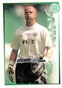 Sticker Hair we go! (Jonathan Gould) - Celtic FC 2000-2001 n. 90 - Panini