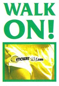 Sticker Walk on! - Celtic FC 2000-2001 n. 97 - Panini