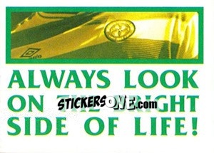 Sticker Always look... - Celtic FC 2000-2001 n. 101 - Panini