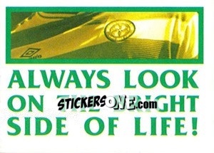 Sticker Always look... - Celtic FC 2000-2001 - Panini