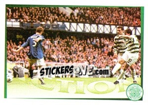 Sticker Eyal be there for you... (Eyal Berkovic) - Celtic FC 2000-2001 - Panini