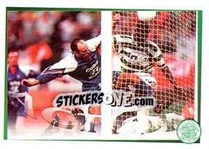 Sticker Tebily good... (Olivier Tebily) - Celtic FC 2000-2001 - Panini