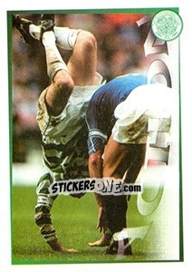 Sticker Spot the Stars... (Paul Lambert vs. Lorenzo Amoruso (Rangers)) - Celtic FC 2000-2001 - Panini