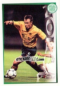 Sticker Belgian Muscle... (Joos Valgaeren) - Celtic FC 2000-2001 n. 112 - Panini