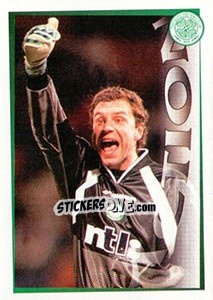 Sticker Thumbs up... (Dmitri Kharin) - Celtic FC 2000-2001 n. 114 - Panini