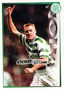 Sticker The Terminator... (Johan Mjallby) - Celtic FC 2000-2001 - Panini