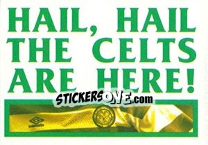 Sticker Hail, hail the Celts...