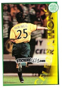 Sticker Made in Slovakia... (Lubomir Moravcik) - Celtic FC 2000-2001 - Panini