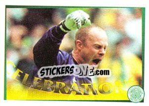 Cromo Triumphant! (Jonathan Gould) - Celtic FC 2000-2001 - Panini