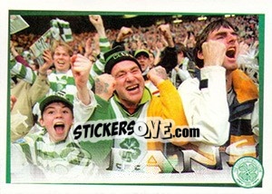 Sticker Joy Bhoys... - Celtic FC 2000-2001 n. 152 - Panini