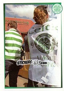 Sticker Full backing... - Celtic FC 2000-2001 n. 153 - Panini
