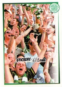 Sticker Right on song... - Celtic FC 2000-2001 n. 154 - Panini