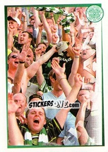 Sticker Right on song... - Celtic FC 2000-2001 - Panini