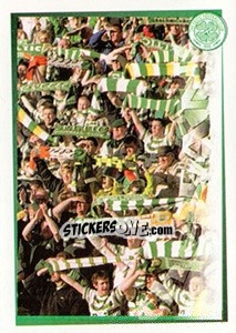 Sticker Come on, feel the Noise... - Celtic FC 2000-2001 - Panini