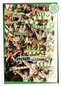 Sticker Come on, feel the Noise... - Celtic FC 2000-2001 n. 157 - Panini