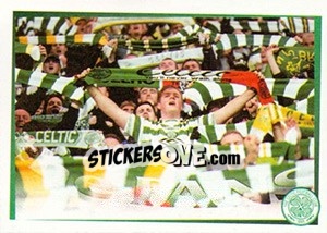 Figurina With hope in their hearts... - Celtic FC 2000-2001 - Panini