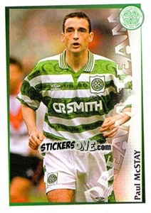 Sticker Paul McStay - Celtic FC 2000-2001 n. 168 - Panini