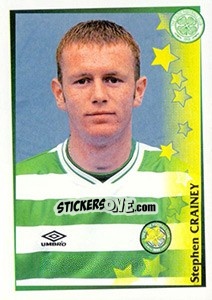 Sticker Stephen Crainey - Celtic FC 2000-2001 - Panini