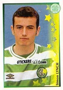 Sticker Simon Lynch - Celtic FC 2000-2001 n. 175 - Panini