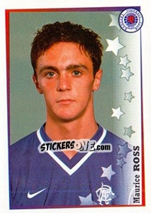 Sticker Maurice Ross - Rangers Fc 2000-2001 n. 175 - Panini