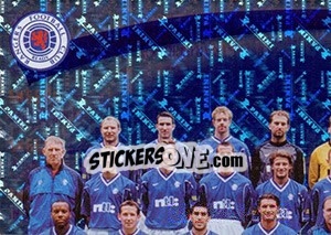 Sticker Team photo - Rangers Fc 2000-2001 - Panini