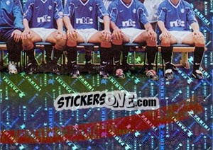 Figurina Team photo - Rangers Fc 2000-2001 - Panini