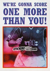 Figurina ... one more than you! - Rangers Fc 2000-2001 - Panini