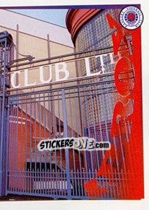Sticker The Gates to Heaven... - Rangers Fc 2000-2001 n. 13 - Panini