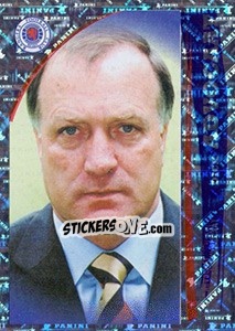 Sticker Dick Advocaat - Rangers Fc 2000-2001 n. 17 - Panini