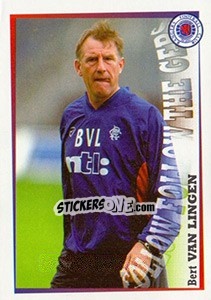 Sticker Bert Van Lingen - Rangers Fc 2000-2001 n. 18 - Panini