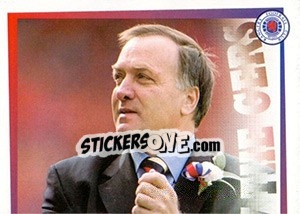 Sticker In Charge... (Dick Advocaat) - Rangers Fc 2000-2001 n. 19 - Panini