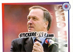 Cromo In Charge... (Dick Advocaat) - Rangers Fc 2000-2001 - Panini