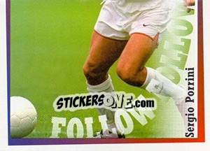 Sticker Sergio Porrini in action - Rangers Fc 2000-2001 - Panini