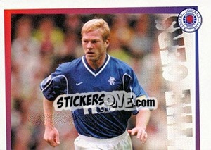 Sticker Jorg Albertz in action - Rangers Fc 2000-2001 - Panini