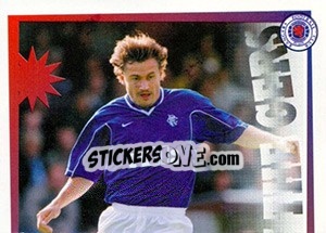 Sticker Andrei Kanchelskis in action - Rangers Fc 2000-2001 - Panini