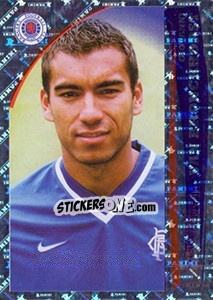Sticker Giovanni Van Bronckhorst - Rangers Fc 2000-2001 n. 55 - Panini