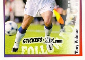 Sticker Tony Vidmar in action - Rangers Fc 2000-2001 - Panini