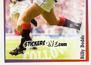 Cromo Billy Dodds in action - Rangers Fc 2000-2001 - Panini