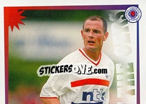 Cromo Allan Johnston in action - Rangers Fc 2000-2001 - Panini