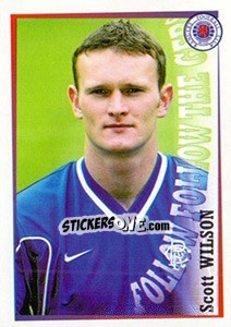 Sticker Scott Wilson - Rangers Fc 2000-2001 n. 82 - Panini