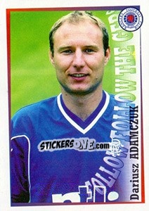 Cromo Dariusz Adamczuk - Rangers Fc 2000-2001 - Panini