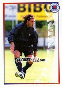 Sticker Leader of the Band... (Lorenzo Amoruso) - Rangers Fc 2000-2001 n. 91 - Panini