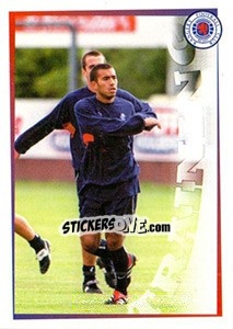 Sticker Gio Force... (Giovanni Van Bronckhorst) - Rangers Fc 2000-2001 n. 94 - Panini