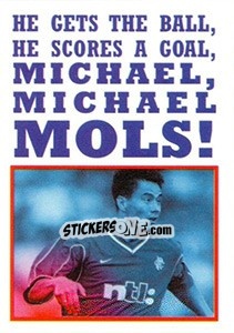 Sticker ...Michael, Michael Mols! - Rangers Fc 2000-2001 n. 97 - Panini